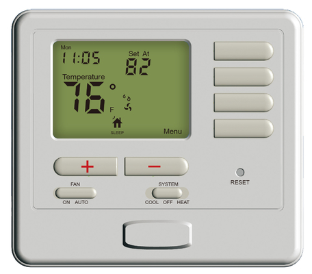 Termostat kotła gazowego, termostat programowalny 5 - 1 - 1 dzień elektroniczny termostat cyfrowy 2 stopnie 2 ciepło 2 chłodzenie