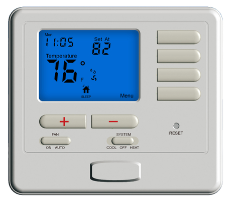Siedem dni programowalny termostat do klimatyzacji