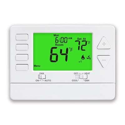 24VAC Nieprogramowalny termostat pokojowy z pompą ciepła z czujnikiem NTC