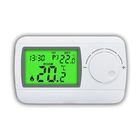 230V Weekly Programmable ABS Wired Digital Boiler Thermostat for HVAC System