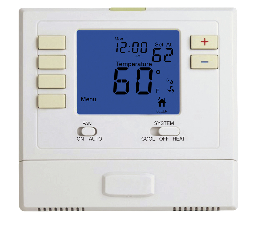 7-dniowy programowalny termostat bezprzewodowy, 1 termostat chłodniczy 1