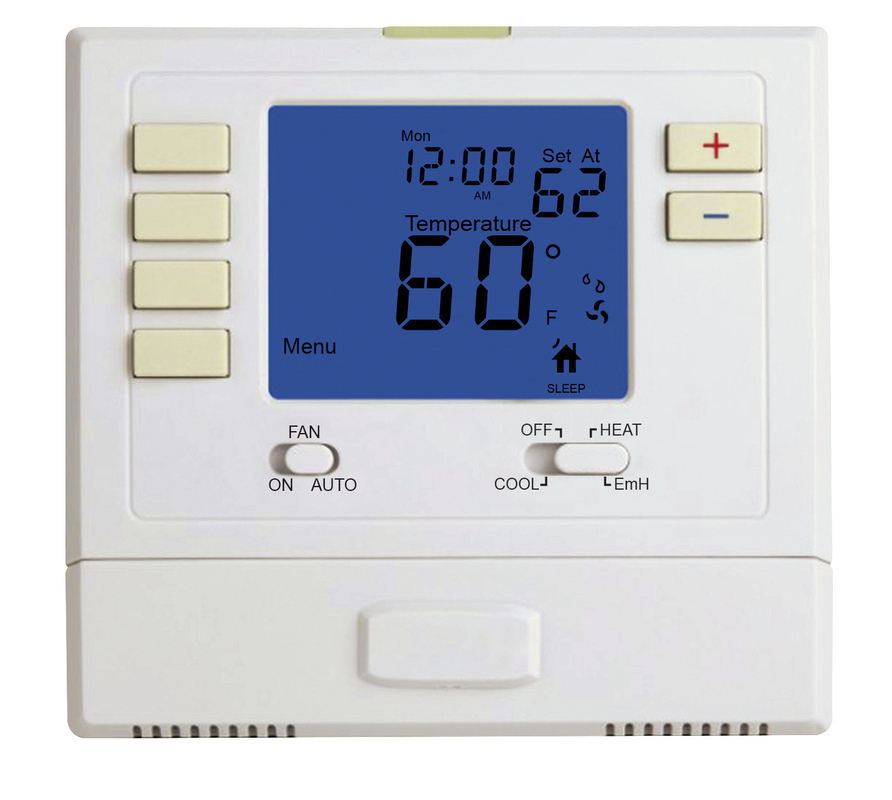 Ogrzewanie i chłodzenie 7 dni programowalny termostat 2 ciepło 1 chłodzenie