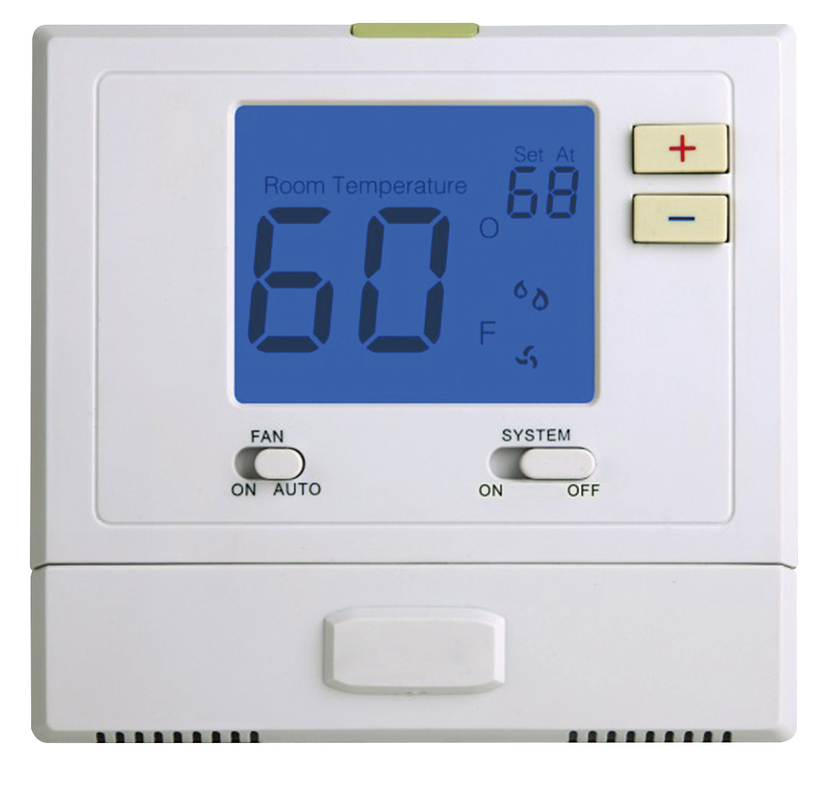 Elektroniczny termostat pokojowy jednofazowy / termostat cyfrowy 2-przewodowy