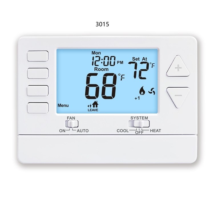 Wielostopniowy programowalny termostat pompy ciepła 24 V
