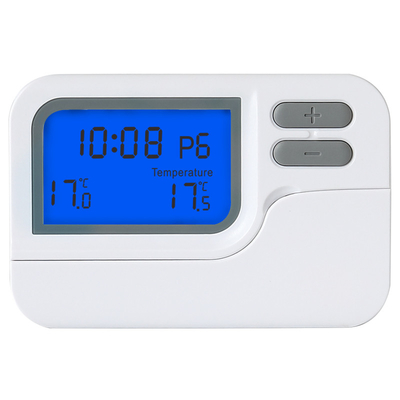 Cyfrowy termostat pokojowy z dużym ekranem i tygodniową programowalnością