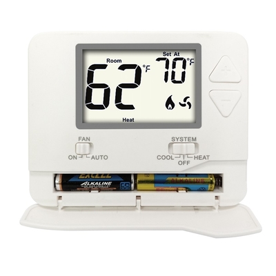 ABS + PC Materiał Jednostopniowy cyfrowy termostat pokojowy do ogrzewania elektrycznego 24 V