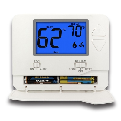 HVAC Cyfrowy programowalny termostat Niebieski wyświetlacz LCD