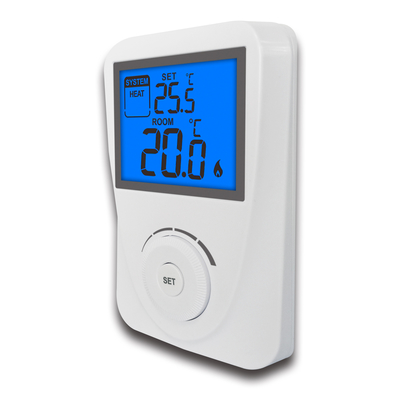 Niebieskie podświetlenie Nie programowalny cyfrowy regulator niskiego napięcia temperatury termostatu