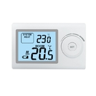 ABS White LCD Display Non Programmable Digital room Thermostat For Heating