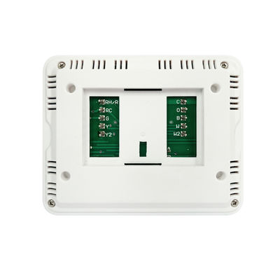 Riseem 24 VAC Electronic Room 7 Day Thermostat for Temperature Control Ranges 44°F 90°F 7°C 32°C and Easy Installation