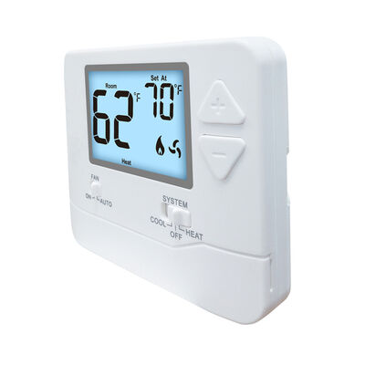 Temperature Control Ranges 41°F to 90°F Non Programmable Thermostat Single Stage 1H 1C Dimensions 4.72 Inches Width 3.85 Inches Height 1.06 Inches Depth