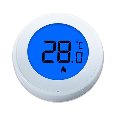 Temperature measurement accuracy ±1°C at 20°C Boiler Temperature Control Non-programamble Thermostat offering orange blue green backlight color options for thermal process control