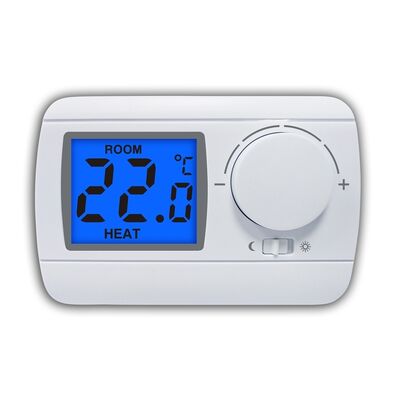 Switchable Voltage 250 V AC 50 Hz Digital Room Non-programmable Thermostats Featuring Intuitive Temperature Control for Energy Management
