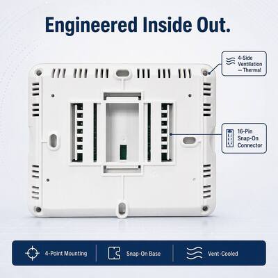 Power supply or Batteries Wired Room Programmable HVAC System Single Stage 24V Thermostat And Durable Temperature Controller