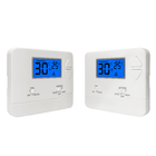 Standard White 24V Non Programmable Thermostat For Air Conditioning