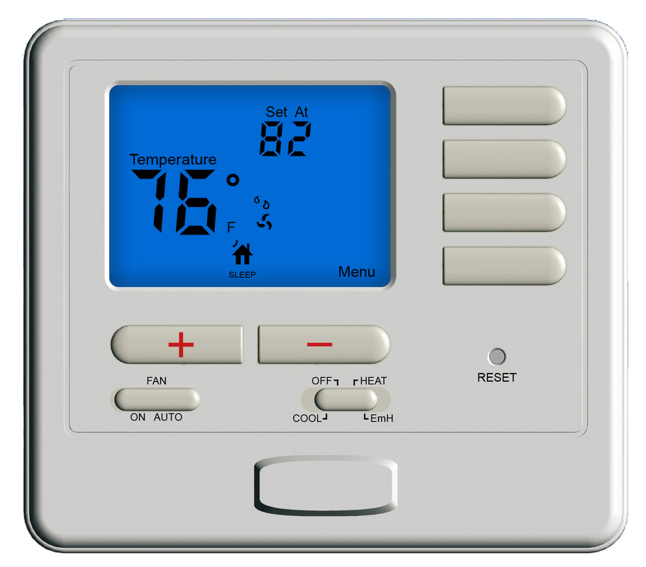 2 Heat 1 Cool Underfloor Heating Room Thermostat For Heat Pump