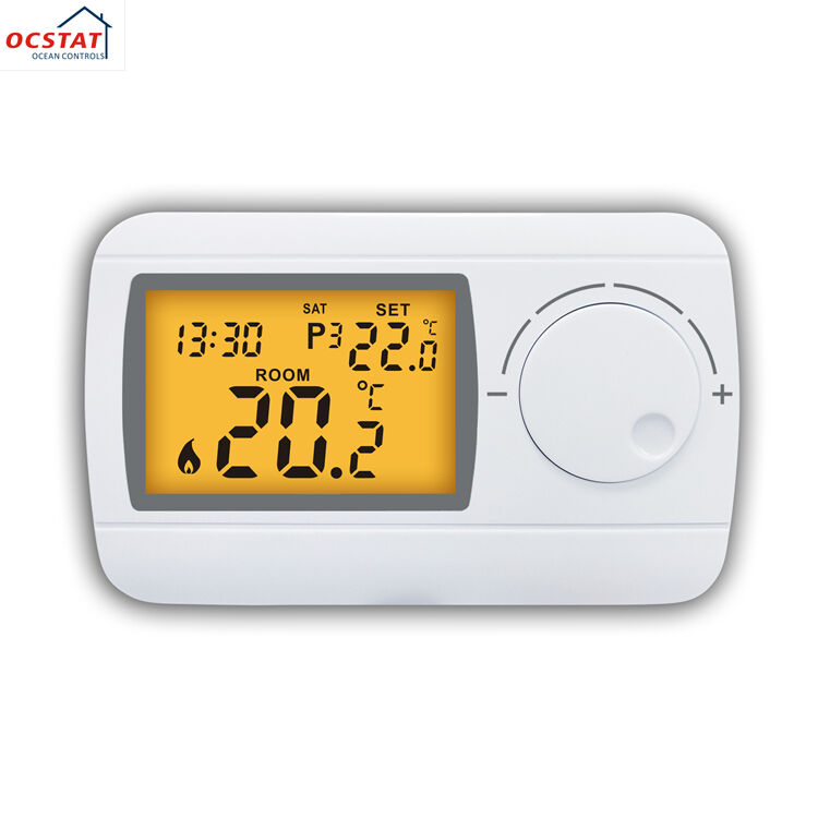 230V NTC Sensor Type Heating Boiler Temperature Control 7 Day Programmable Home Electronic Thermostat Device Offering Temperature Management and Energy Operation in Boilers