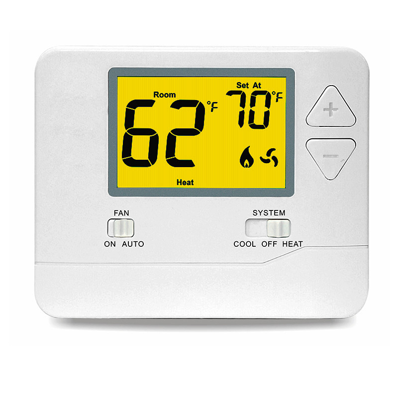 Centralny klimatyzator Cyfrowy termostat pokojowy z pojedynczym stopniem 1 ciepła / １ chłodny