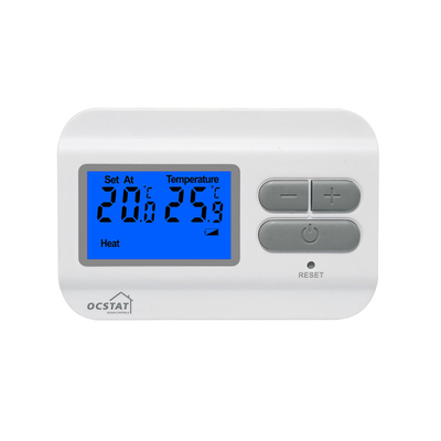 Riseem 868MHZ ABS cyfrowy termostat RF do ogrzewania i chłodzenia komnat gaz kotły wyświetlacz LCD 230V sterowanie temperaturą cyfrowy termostat komnaty nieprogramowalny