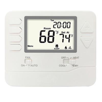 Riseem 24V Elektroniczny nieprogramowany klimatyzator pomieszczenia Pompy ciepła Termostat do domu