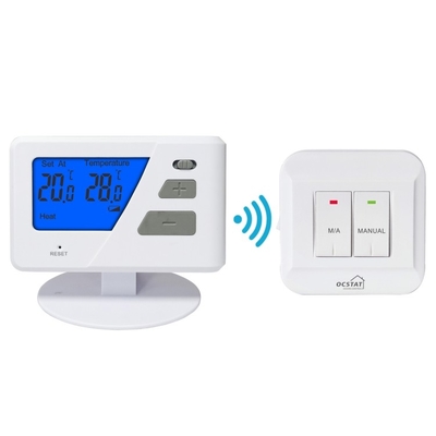 Riseem Omron Relay Heat Pump Termostat / LED System Indicator Digital LCD Display Termostat