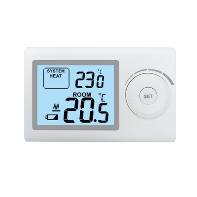 Riseem ABS Nieprogramowany termostat, wyświetlacz LCD Klimatyzator Temperatura pomieszczenia Termostat