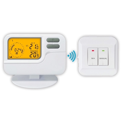 Riseem podłogowy cyfrowy regulator temperatury bezprzewodowy termostat programowalny, bezprzewodowy termostat domowy