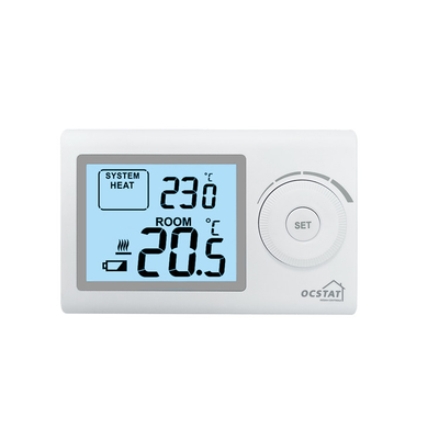 Riseem Digital Heating Battery Operated Room Thermostat z regulacją temperatury