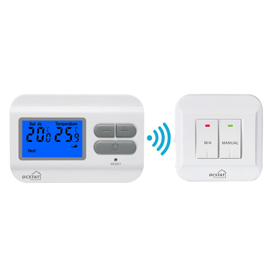Kontroler klimatyzatora Riseem Ogrzewanie podłogowe Nieprogramowany termostat cyfrowy z wyświetlaczem LCD