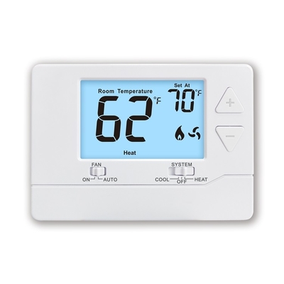 24V kontroler klimatyzatora cyfrowa regulacja temperatury ogrzewanie domowe termostat nieprogramowany