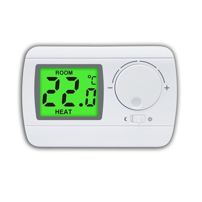 Riseem 230V LCD Digital Display Elektroniczny termostat domowy nieprogramowany z czujnikiem NTC