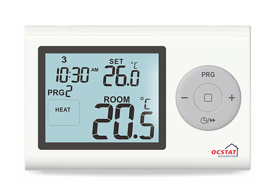 Cyfrowy programowalny termostat ścienny, termostat pokojowy z kotłem wodnym