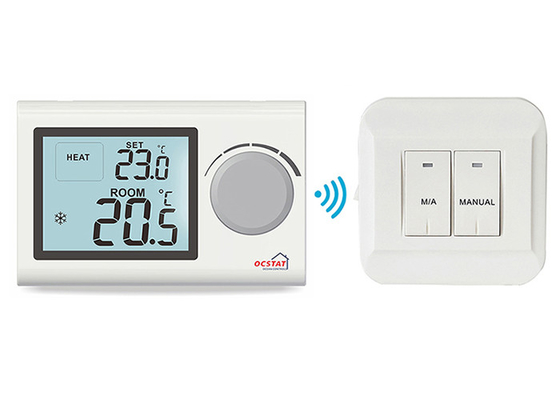 System ogrzewania wody Bezprzewodowy cyfrowy termostat pokojowy, termostat ogrzewania kotła Rf