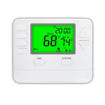Riseem Nowy WFI 24V cyfrowy LCD 2 Heat 1 Cool Programowalna pompa ciepła Kontroler temperatury WiFi Termostat AC z Alexa