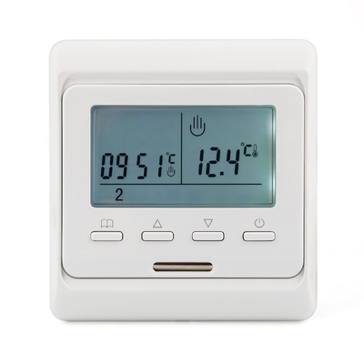 Cotygodniowy programowalny termostat pokojowy z wyświetlaczem LCD