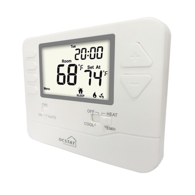 24 V LCD Termostat elektryczny z programowalną pompą ciepła z nagłym ogrzewaniem