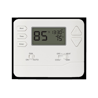 Termostat pokojowy zasilany bateryjnie z wyświetlaczem LCD do indywidualnej kontroli temperatury