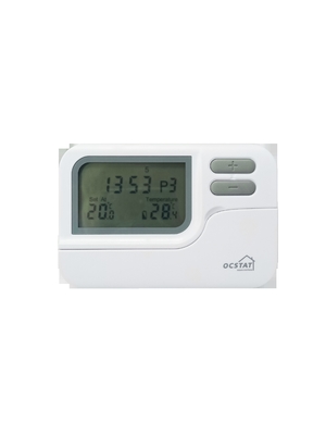 Regulowany przewodowy termostat pokojowy do domu, ustawienie temperatury 0,5°C, materiał obudowy ABS