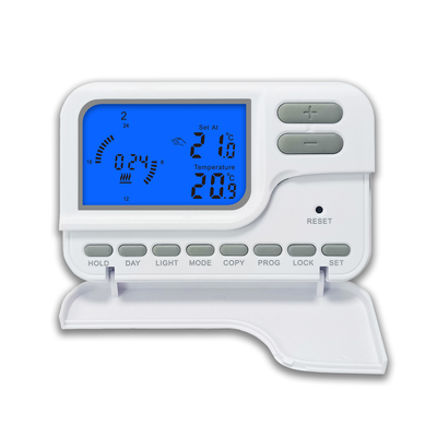 LCD cyfrowy wyświetlacz przewodowy sterownik temperatury do zarządzania temperaturą systemu HVAC