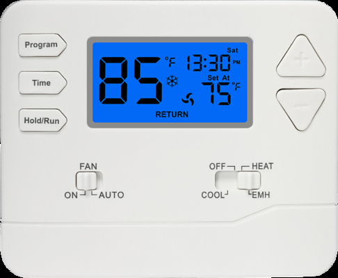 Oszczędzający energię 230V elektroniczny tygodniowy programowalny jednostopniowy 1 grzanie 1 chłodzenie kocioł elektroniczny przewodowy termostat domowy do kontroli temperatury