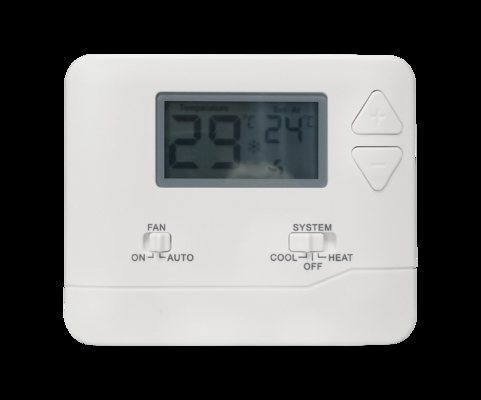 Sterowanie Głosowe i Apple HomeKit Termostat HVAC Bateria 24V Kompatybilny z Większością Ogrzewań