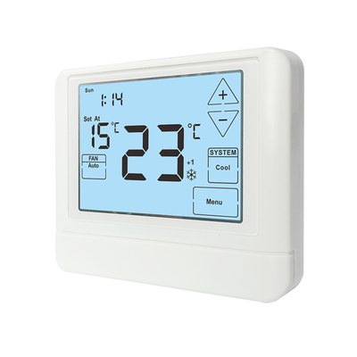 Mocny i precyzyjny zasilacz termostatu HVAC 24VAC lub bateria 0.3KG Dokładność wyświetlania ±1℉ poniżej 68℉