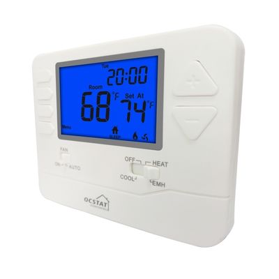 Heagstat 24V 2 Heat 1 Cool Regulowany programowalny termostat domowy dla pompy ciepła