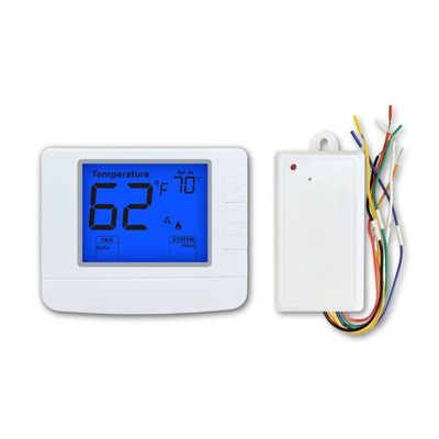 24V bezprzewodowy termostat PTAC WIFI TUYA z wyświetlaczem LCD i stylem HEAT/COOL