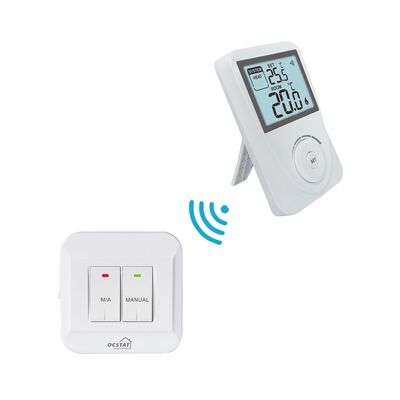 RF Simple Thermostat Wireless Non-Programmable Thermostat Temperature Control System Oferujący przyjazny użytkownikowi interfejs i regulację klimatyzacji