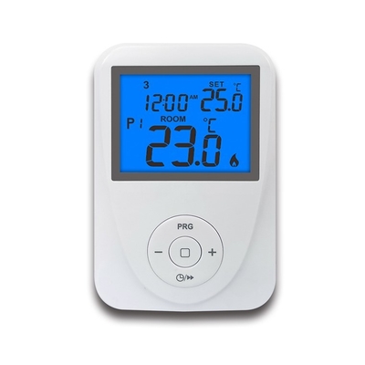 Riseem 230V cyfrowy przewodowy 7-dniowy programowalny termostat dla kotłów domowych