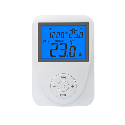 LCD 24Vac Cyfrowy przewodowy termostat programowalny 7 dni do kontroli temperatury
