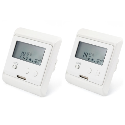 Cyfrowy programowalny elektryczny termostat cieplny do klimatyzacji CE UL