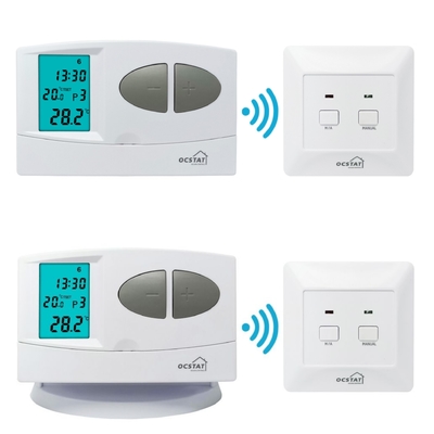 Tygodniowy programowalny elektryczny termostat grzewczy z wyświetlaczem LCD