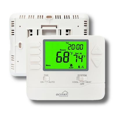 Wielostopniowy tygodniowy programowalny termostat 24 V 50/60 Hz do ogrzewania podłogowego